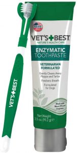 Vet’s Best Dog Toothbrush and Enzymatic