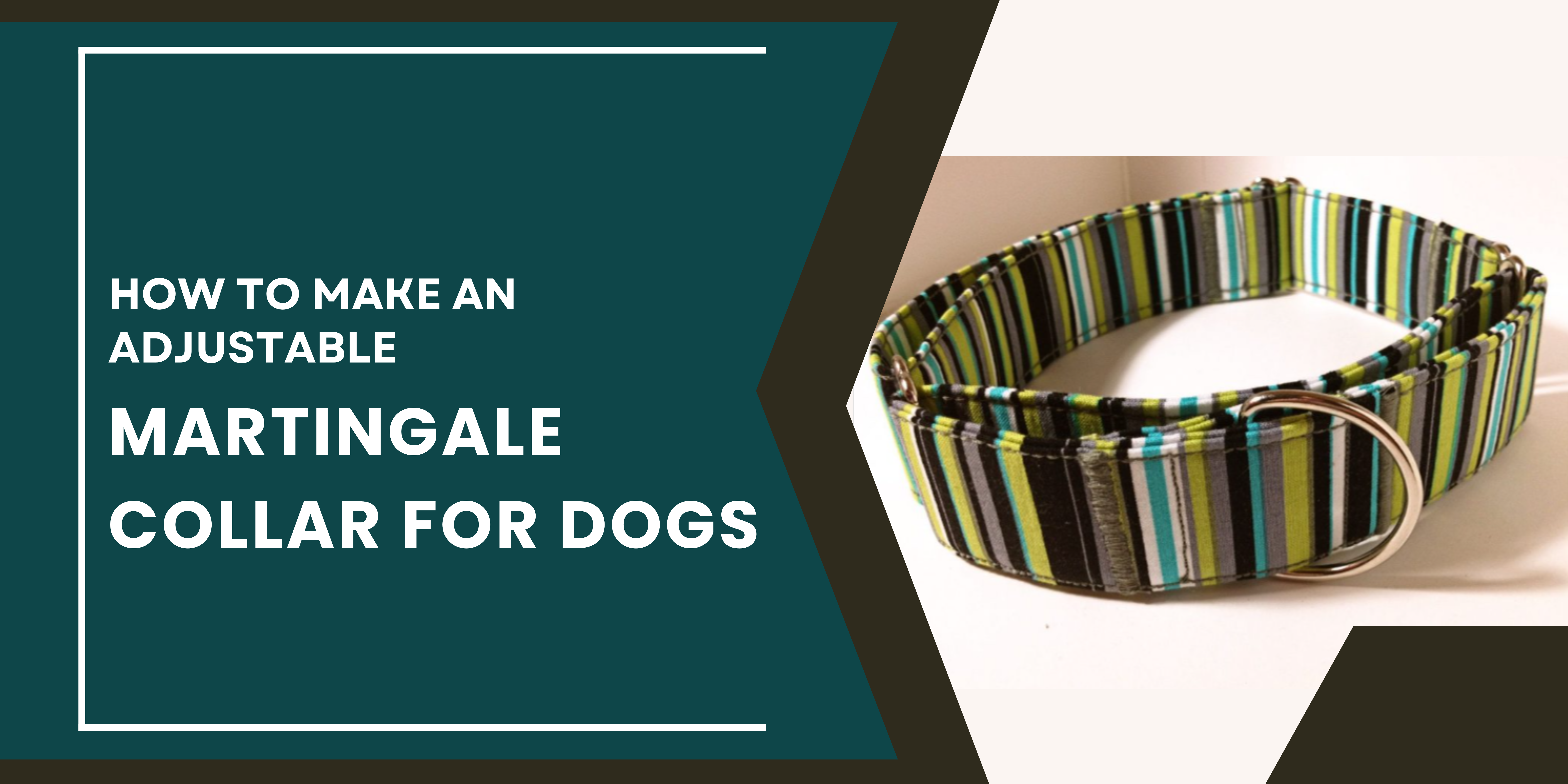 How to Make an Adjustable Martingale Collar for Dogs